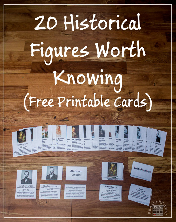 20 Historical Figures Worth Knowing