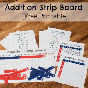 Addition Strip Board