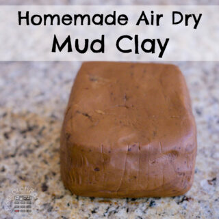 Homemade Air Dry Mud Clay