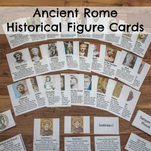 Ancient Rome Historical Figure Cards