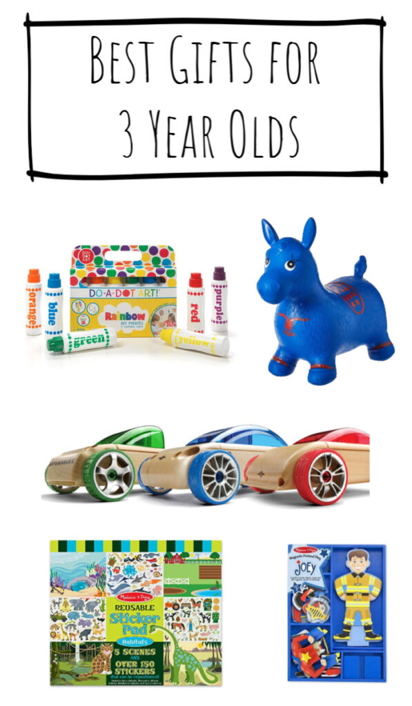 Best Gifts for 3 Year Olds