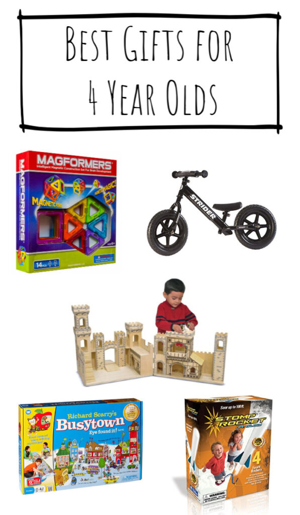 Best Gifts for 4 Year Olds