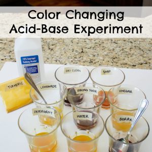 Color Changing Acid Base Experiment