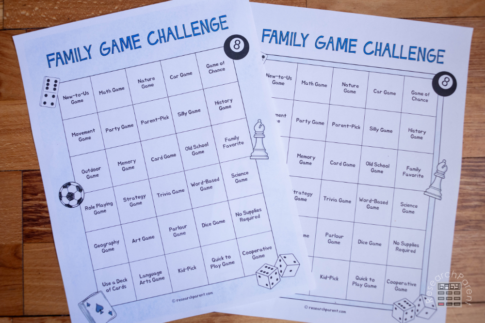Family Game Challenge 2 versions
