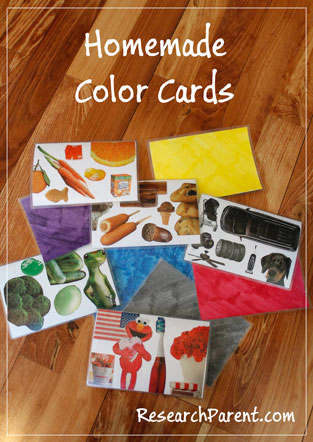 Homemade Color Cards