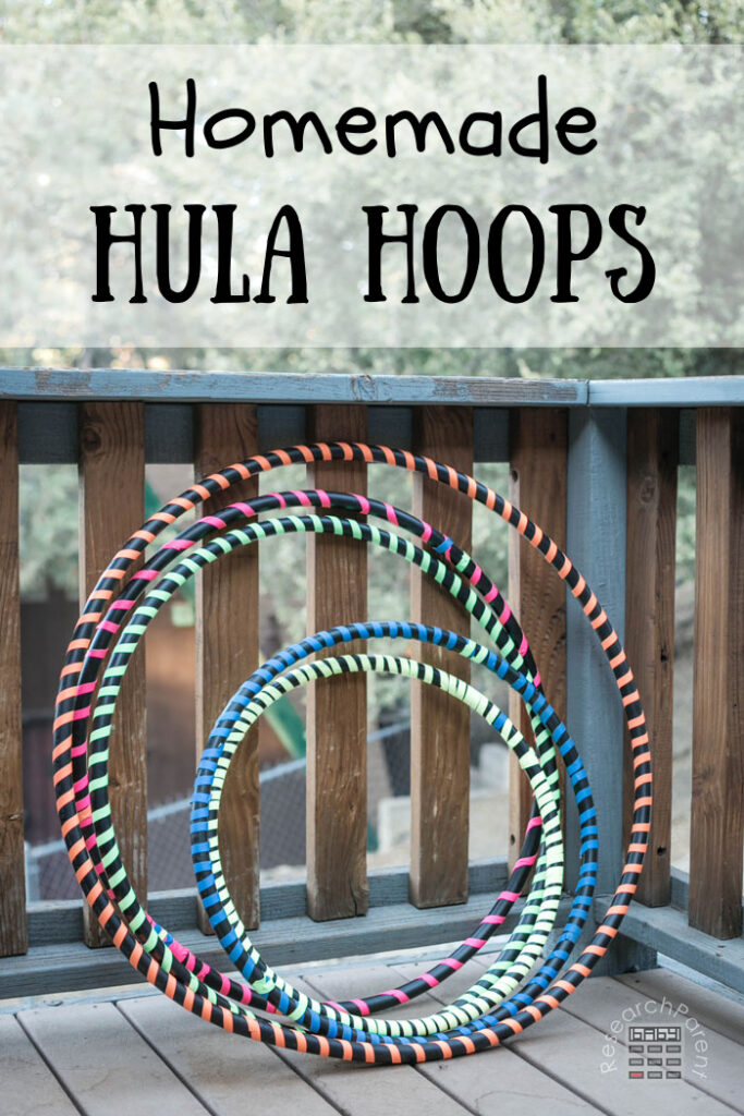 Homemade Hula Hoops