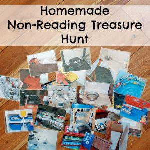 Homemade Non-Reading Treasured Hunt