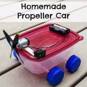 Homemade Propeller Car