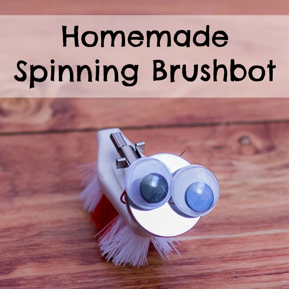 Homemade Spinning Brushbot