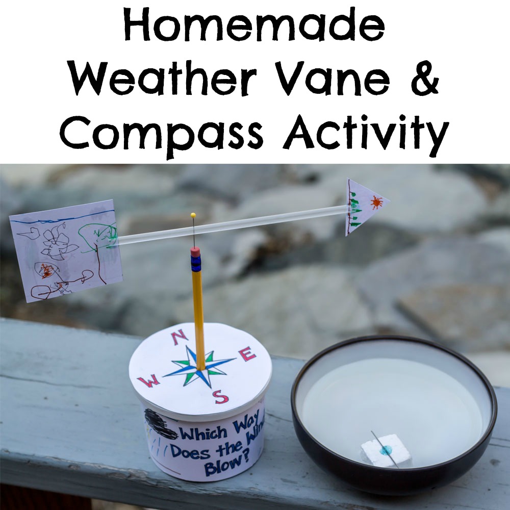 Homemade Weather Vane and Compass
