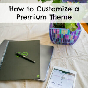 How to Customize a Premium Wordpress Theme