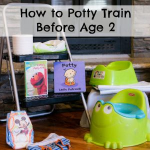 How to Potty Train Before Age 2