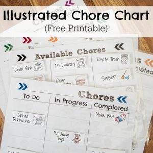 Illustrated Chore Chart