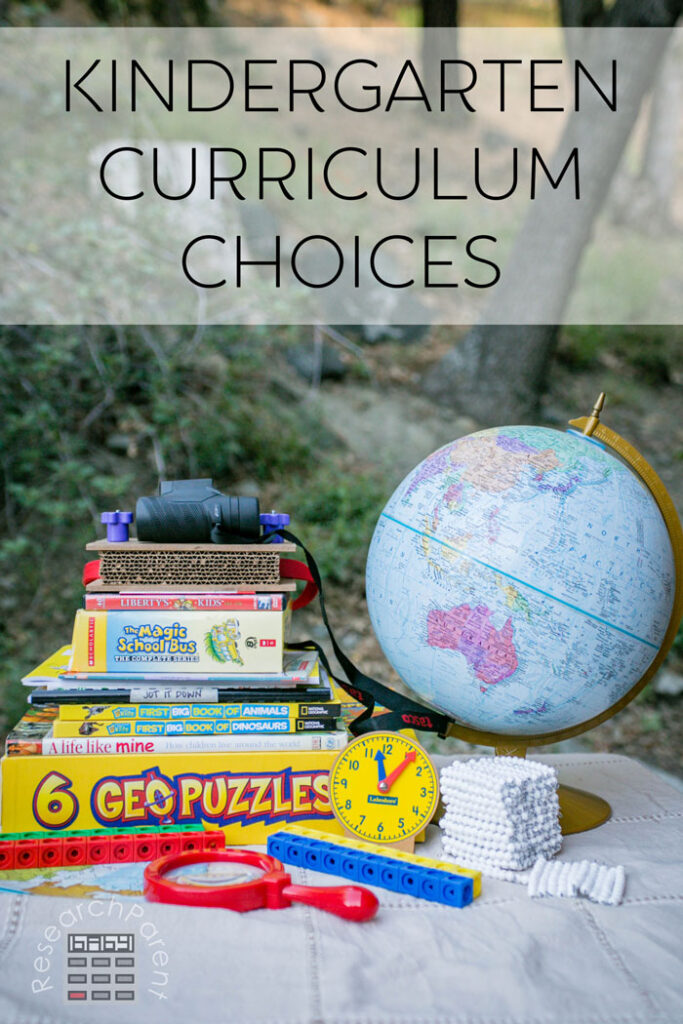 Kindergarten Homeschool Curriculum Choices