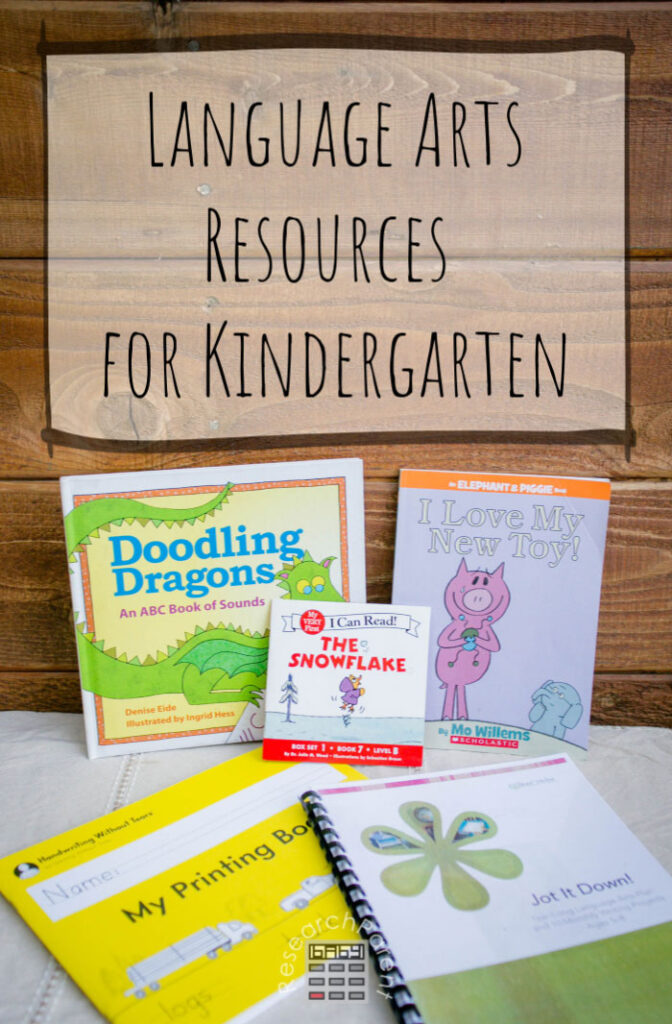 Language Arts Resources for Kindergarten
