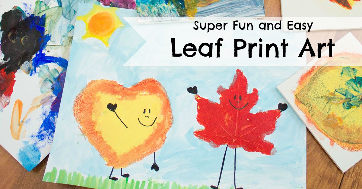 Leaf Print Art