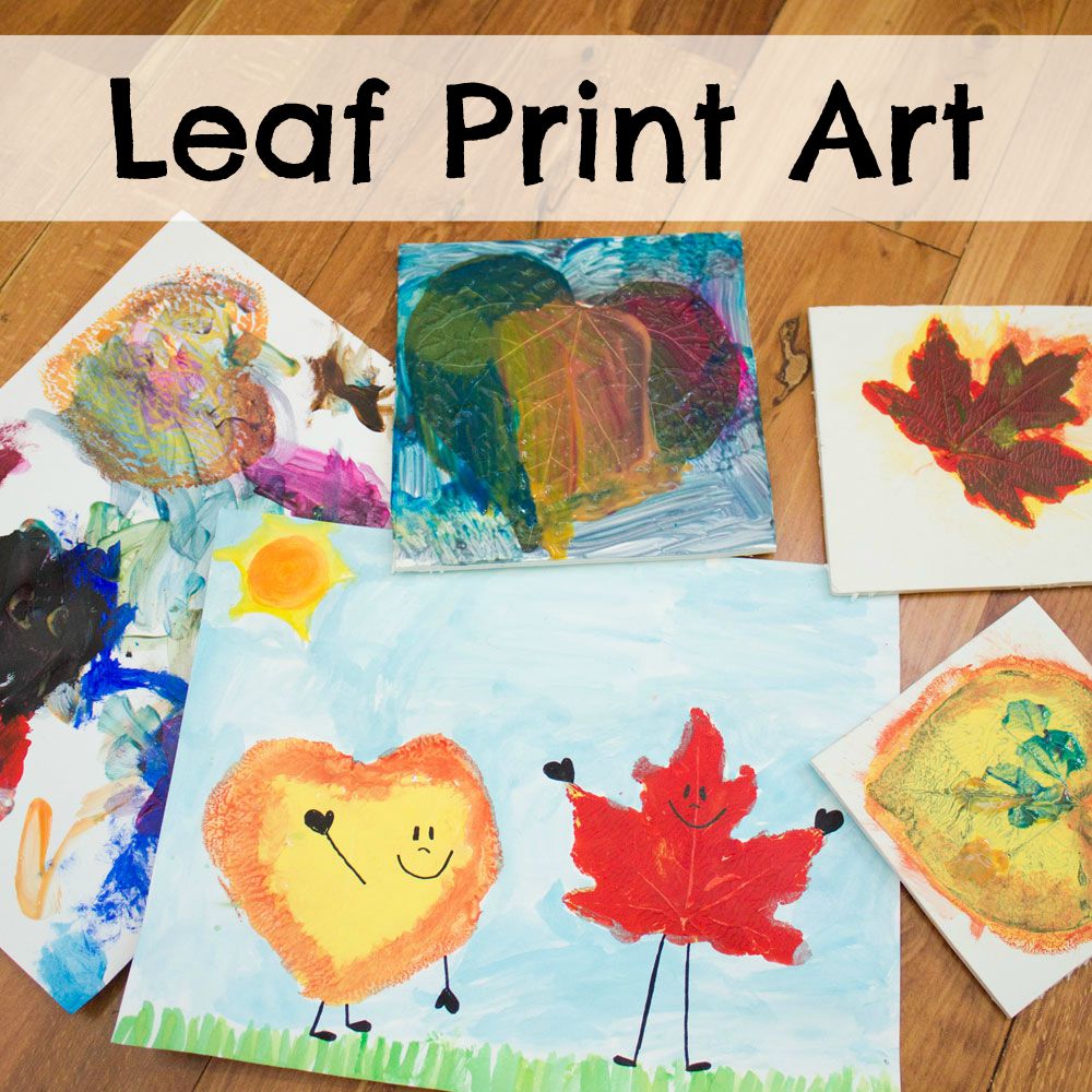 Leaf Print Art - ResearchParent.com