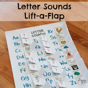 Letter Sounds Lift-a-Flap
