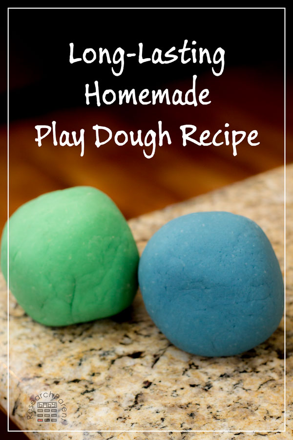 Long-Lasting Homemade Play Dough Recipe by ResearchParent.com