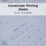 Lowercase Printing Pages