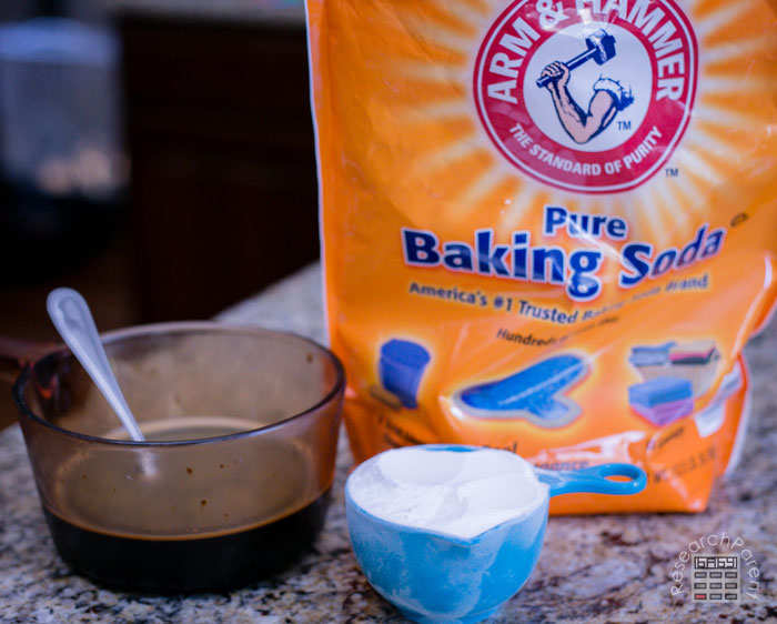 Measure 1 cup of baking soda
