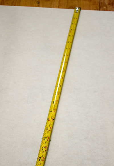 Measure from Long Edge to Center of Sun