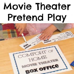 Movie Theater Pretend Play