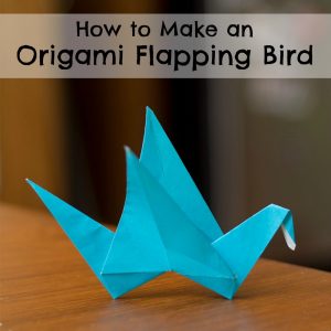 Origamai Flapping Bird Tutorial