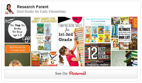 Best Books for Early Elementary Pinterest Board