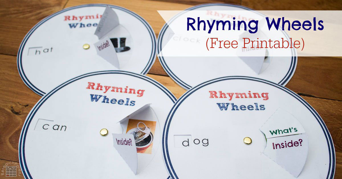 Rhyming Wheels by ResearchParent.com