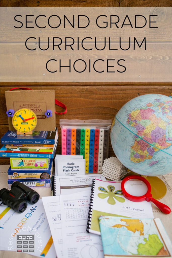 Second Grade Curriculum Choices