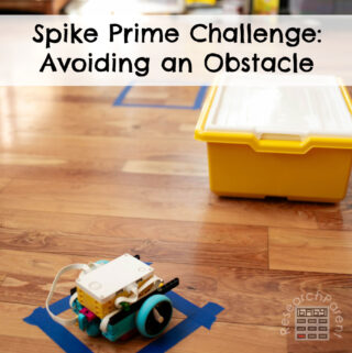 Spike Prime Challenge: Avoiding an Obstacle