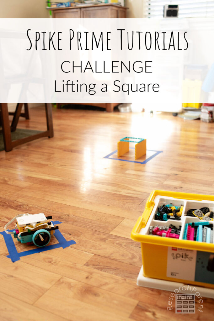 Spike Prime Challenge: Lifting a Square