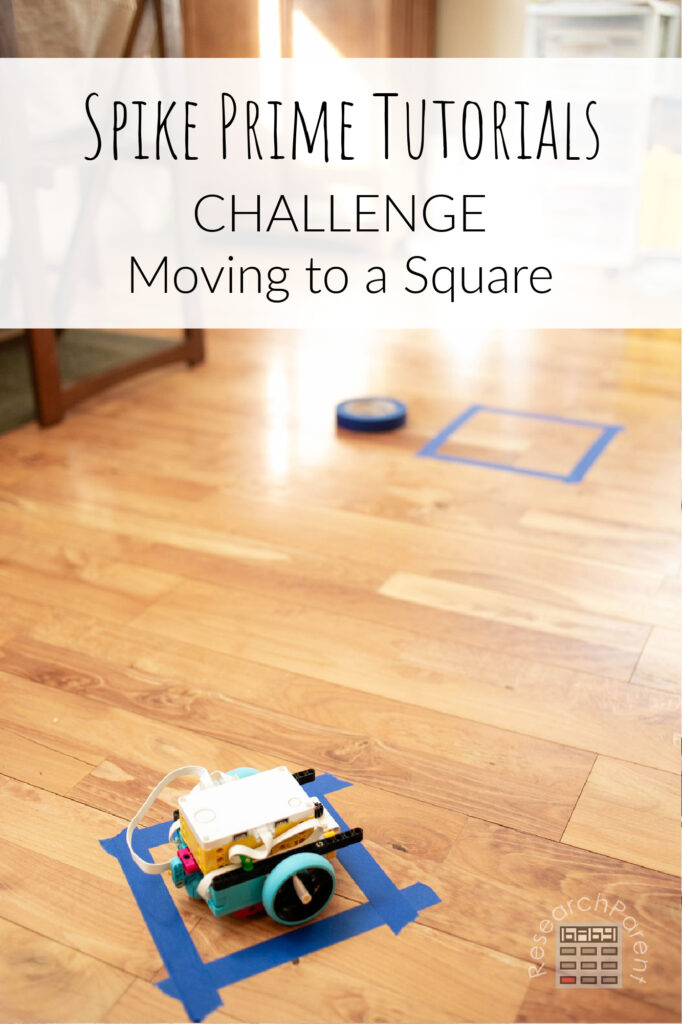 Spike Prime Challenge: Moving a Square