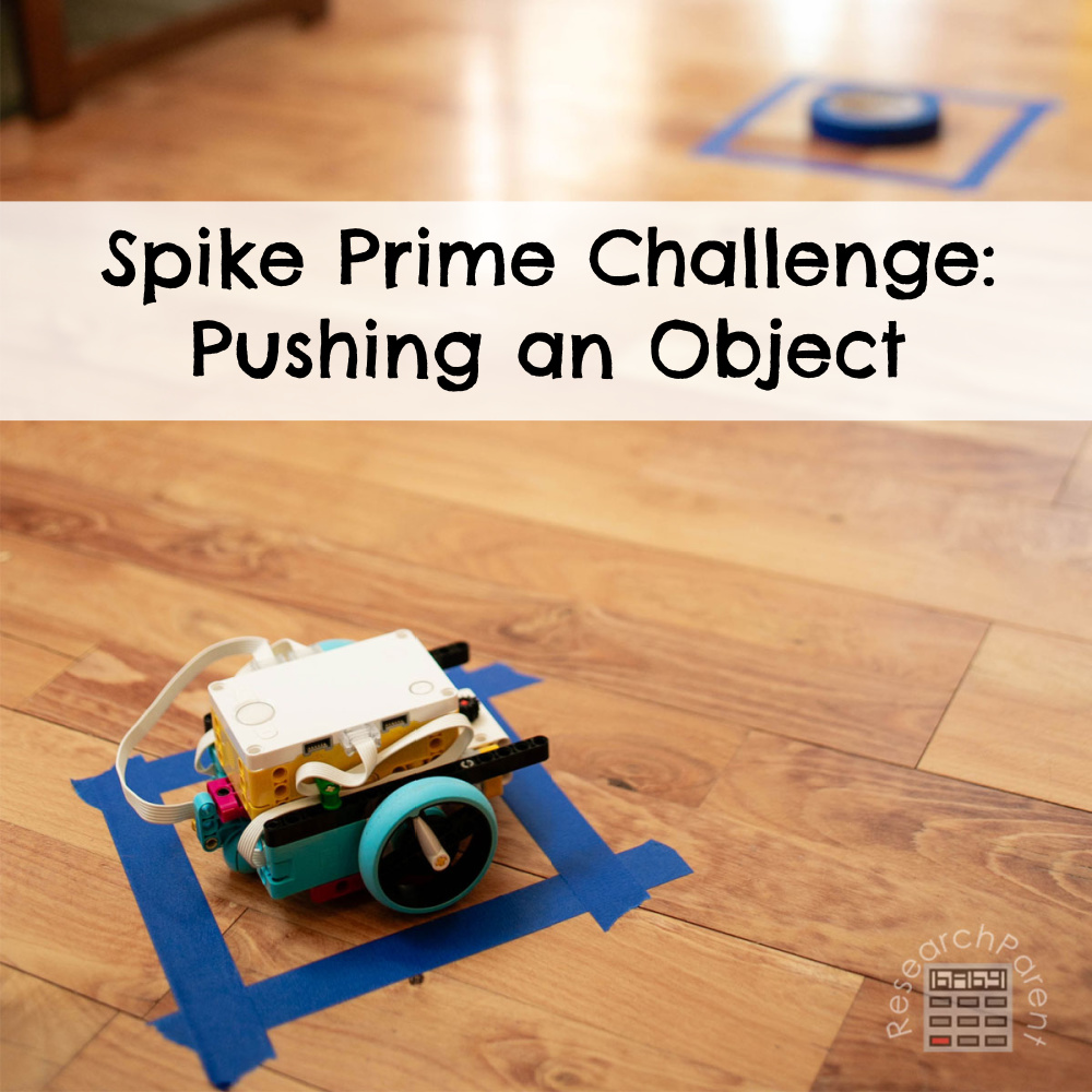 Spike Prime Challenge: Pushing an Object