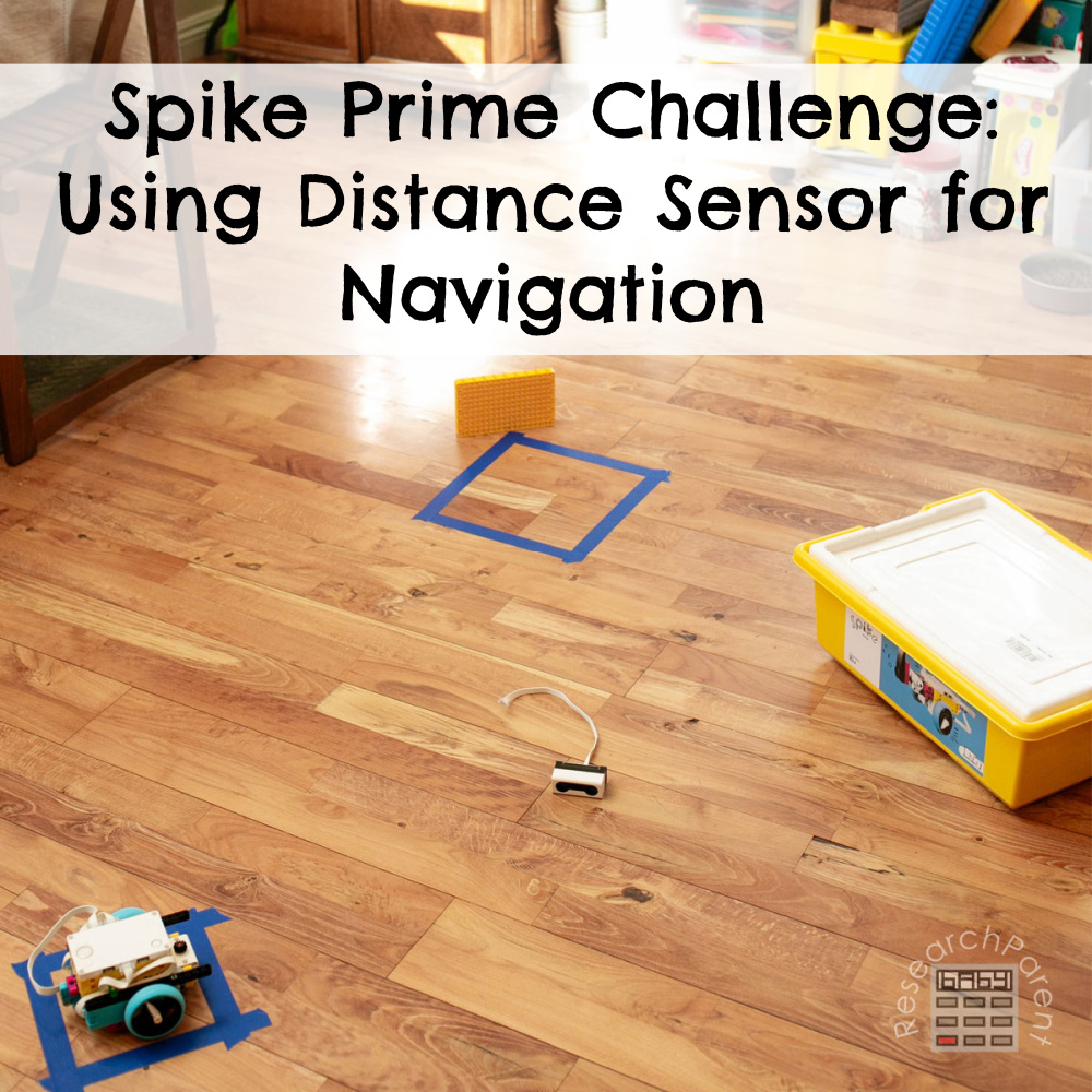 Spike Prime Challenge: Using Distance Sensors