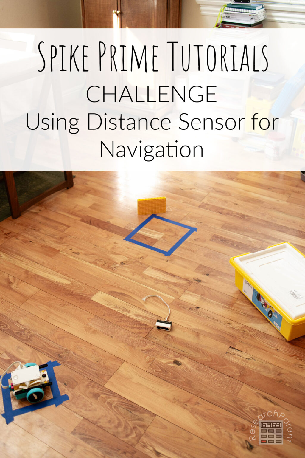 Spike Check Tutorial Spike Prime Challenge: Using Distance Sensor for Navigation ...