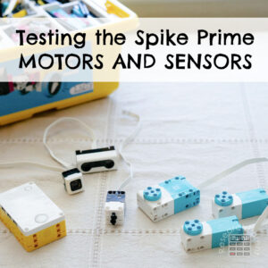 Testing the Spike Prime Hub and Motors Square