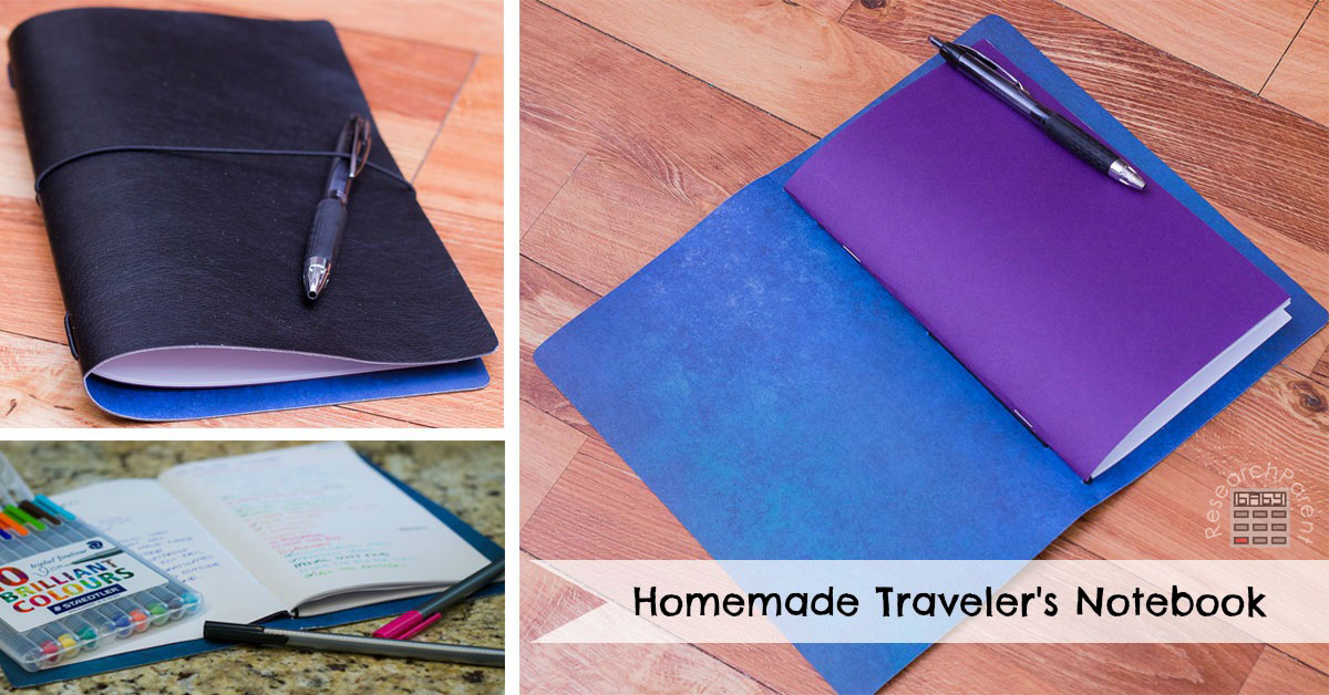 Homemade Traveler's Notebook
