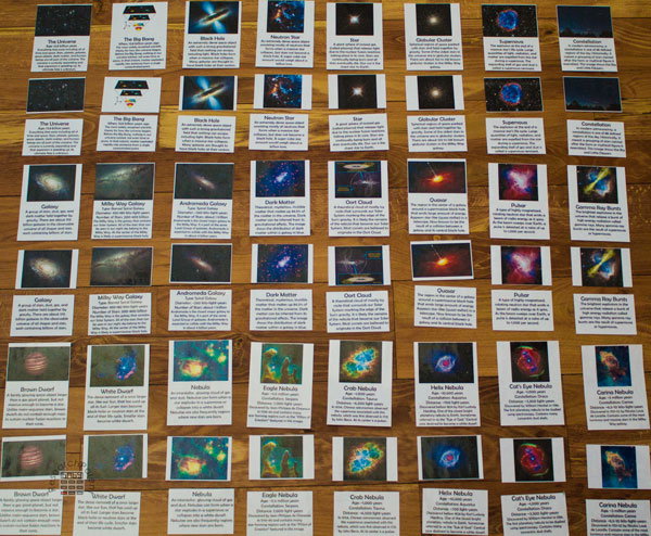 Universe Cards by ResearchParent.com - Complete Set
