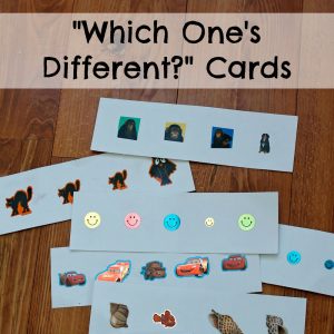 Which One's Different? Cards