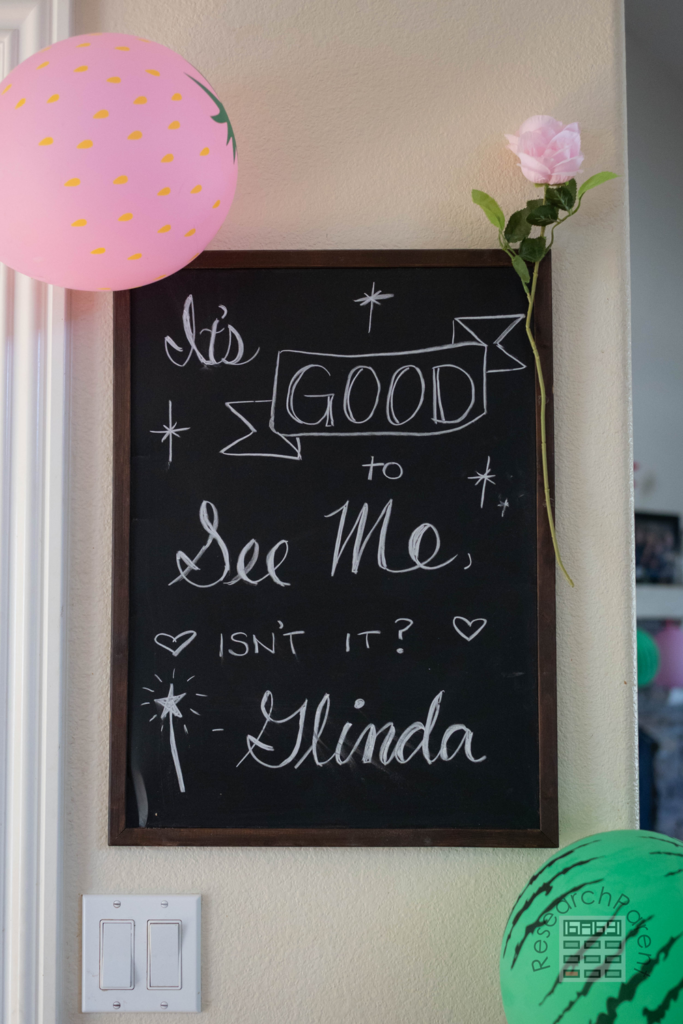 Wicked Chalkboard Art