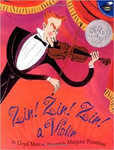 Zin Zin Zin a Violin by Lloyd Moss