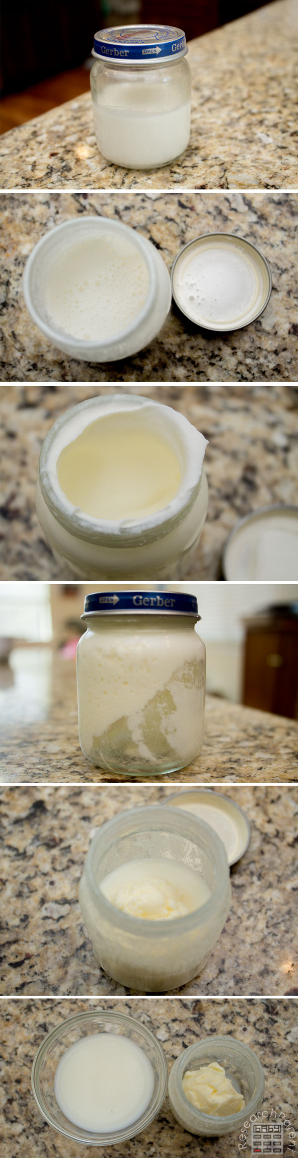Homemade Butter Making Sequence - ResearchParent.com