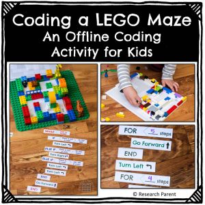Coding a Lego Maze Activity