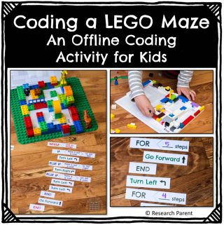 coding a lego maze