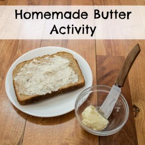 Homemade Butter Activity